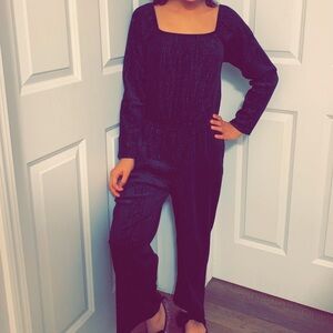 Elegant Black Jumper for Big Girls